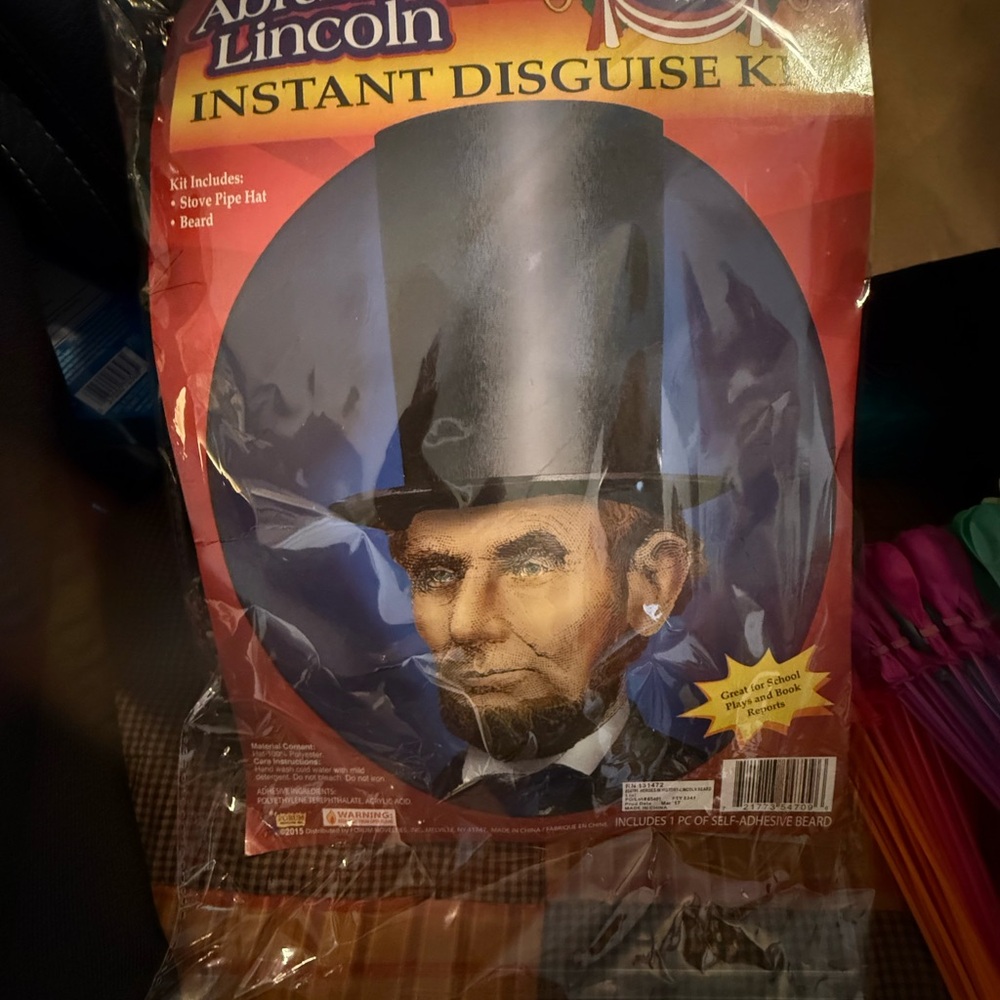 Instant Disguise Kit - Black